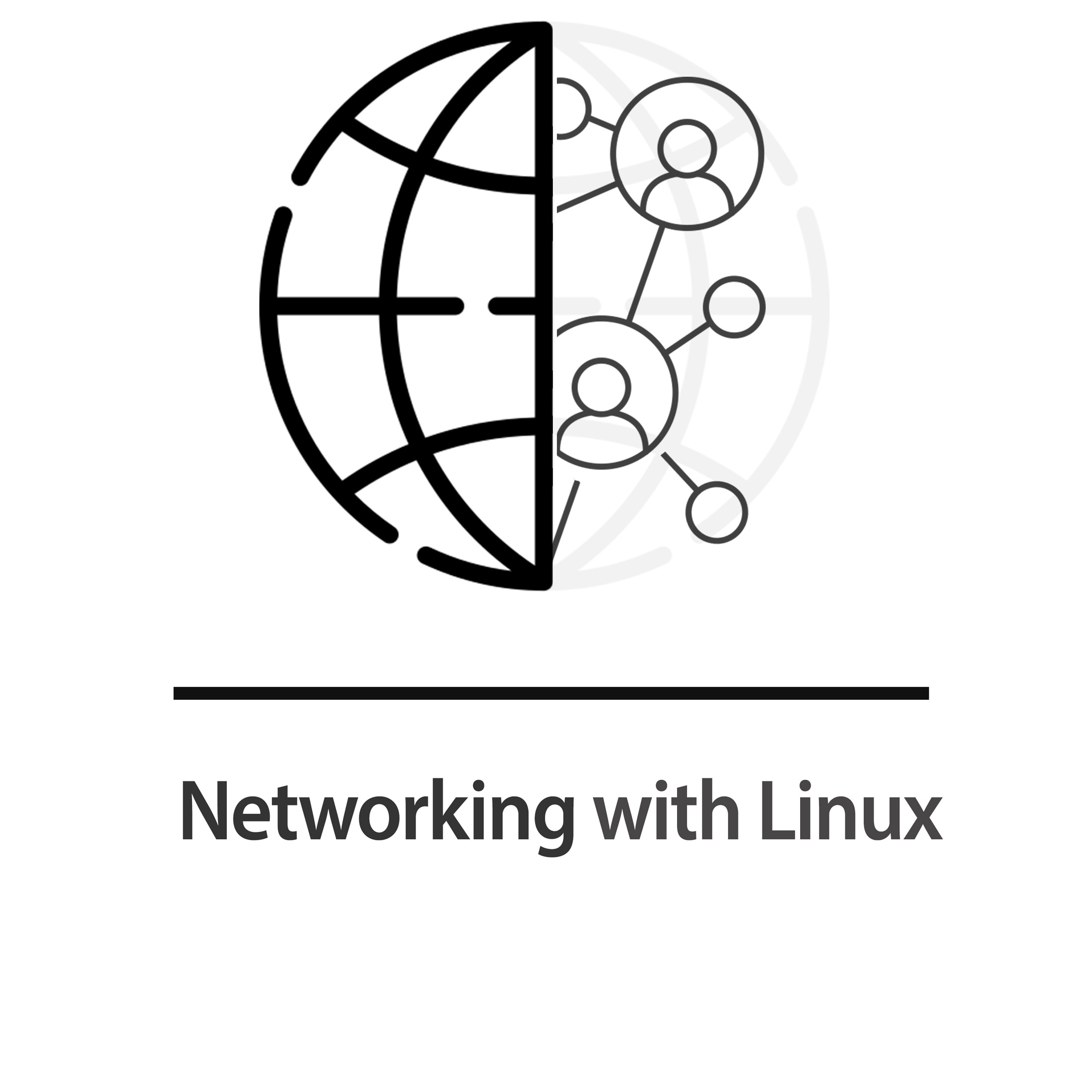 networking with linux logo